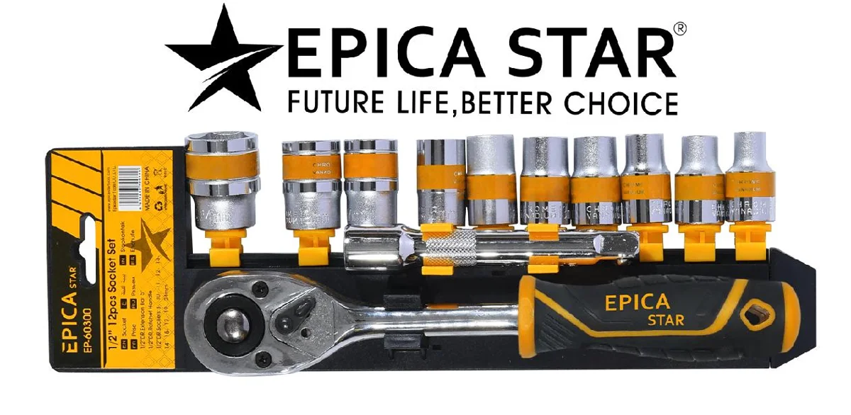 Socket set — Epica Star EP-60300