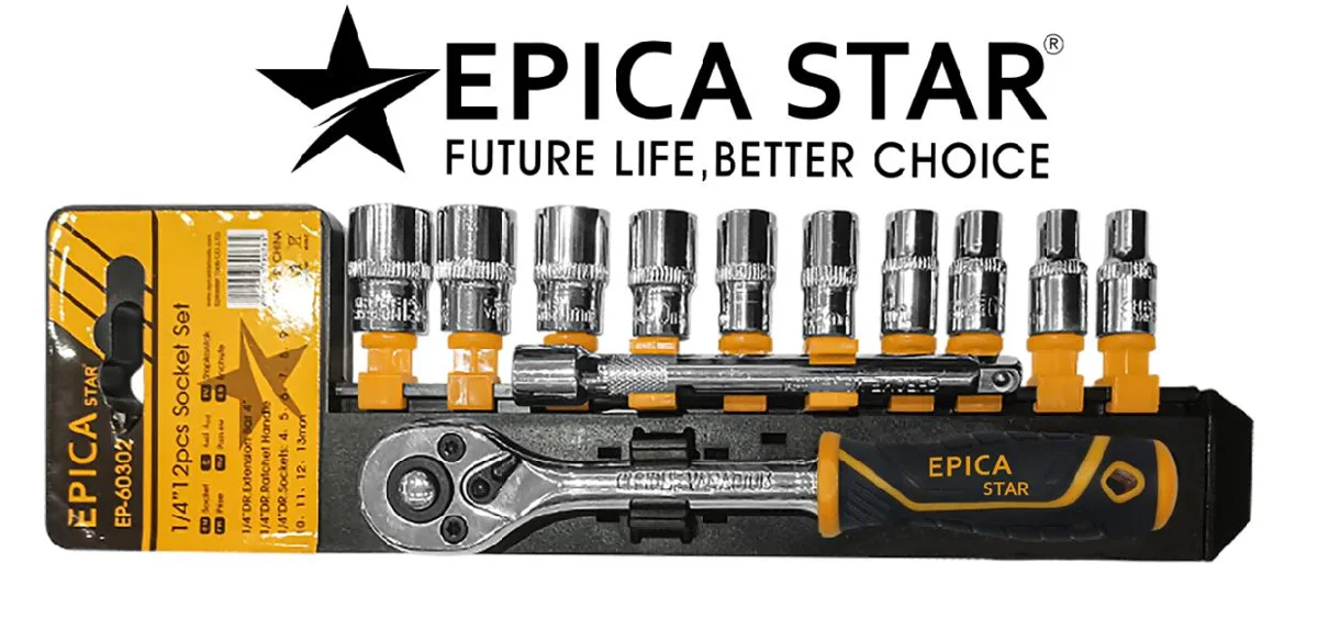 Socket set — Epica Star EP-60302