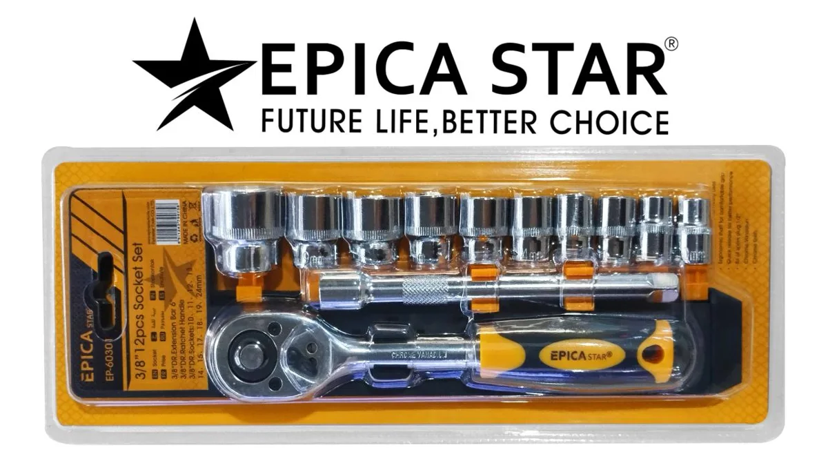 Socket set — Epica Star EP-60301