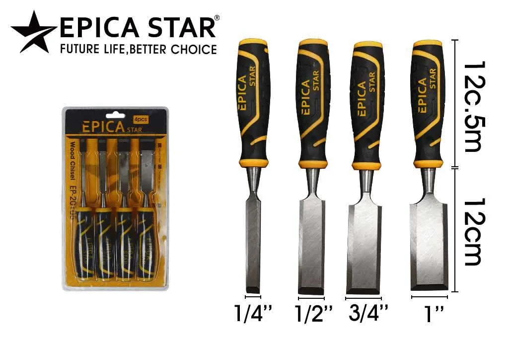 Wood chisel set — Epica Star EP-20105