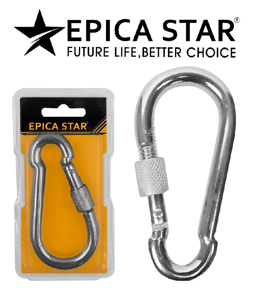 Locking snap hook — 10 mm — Epica Star EP-40043
