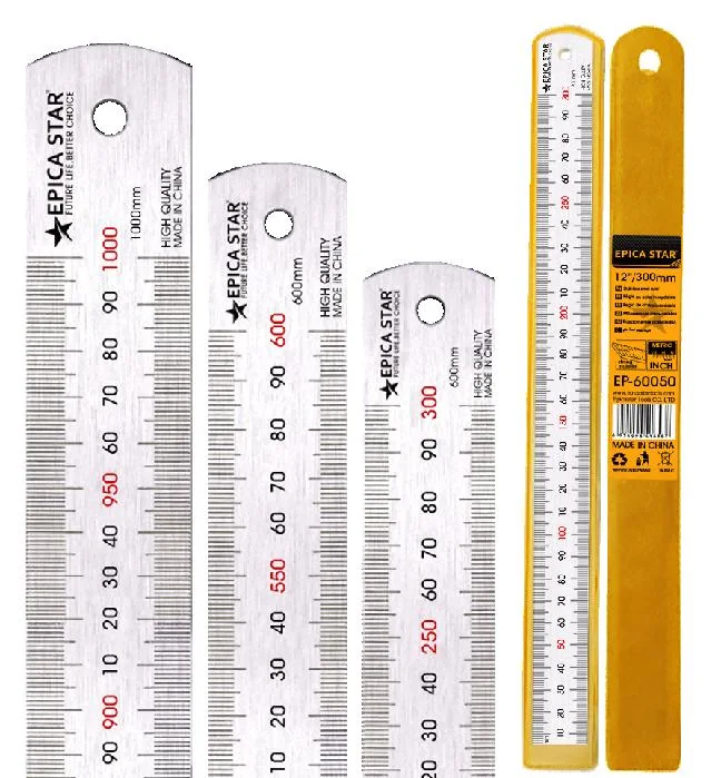 Steel ruler — 60 cm — Epica Star EP-60785