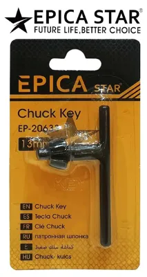 Drill chuck key — 13 mm EP-20633