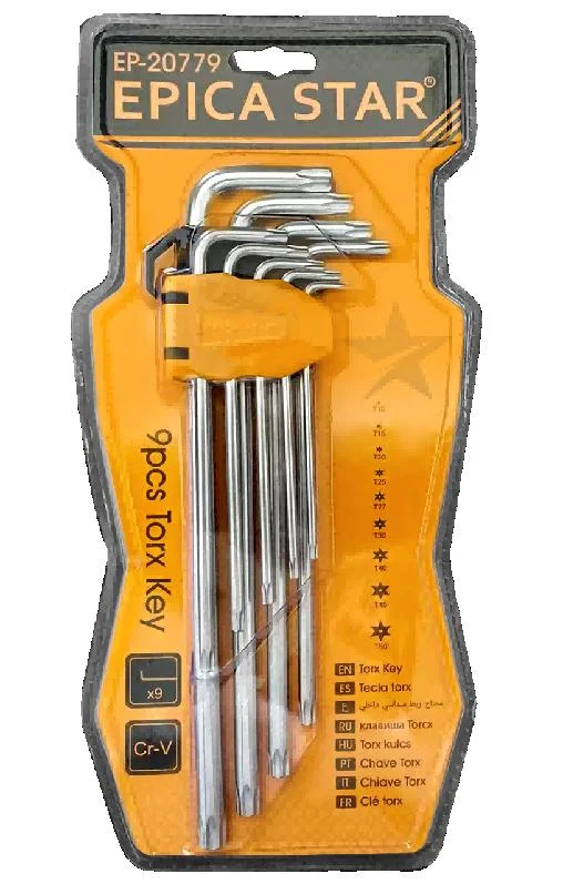 Hex key set — Epica Star EP-20779