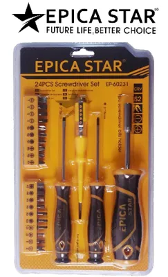 Screwdriver & bit set EP-60231
