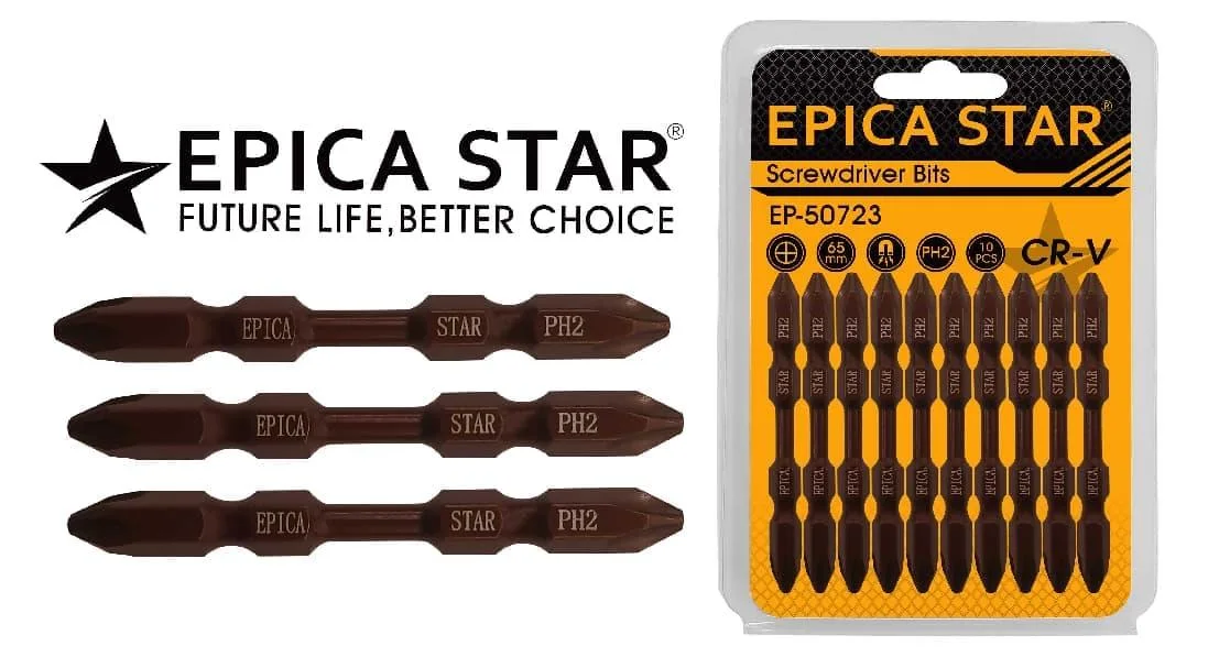 Screwdriver bits — Epica Star EP-50723