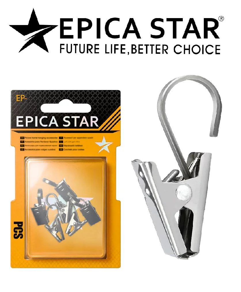 Curtain & wall hooks — Epica Star EP-40029