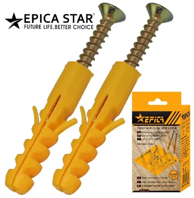 Screw & wall plug set EP-30486