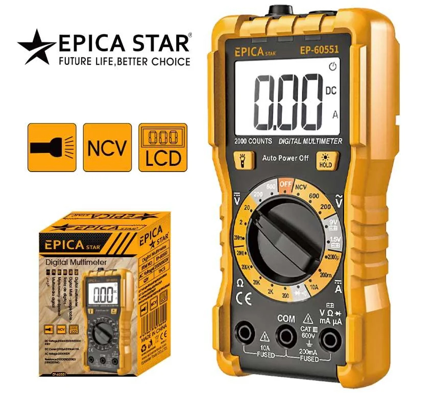 Digital multimeter — Epica Star EP-60551