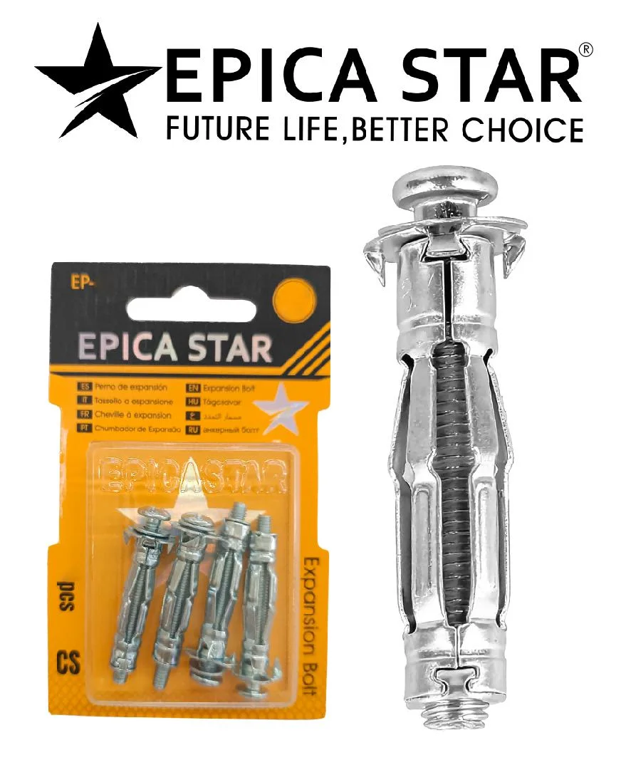 Metal hollow-wall anchors — 5 × 37 mm — Epica Star EP-40082
