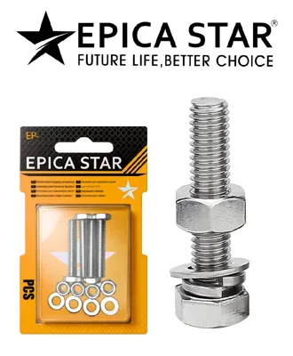 Hex bolt & nut set — 8 × 50 mm EP-40160