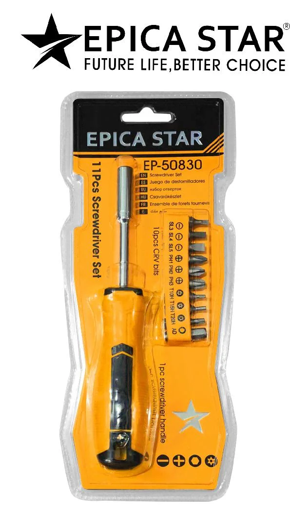 Screwdriver & bit set — Epica Star EP-50830