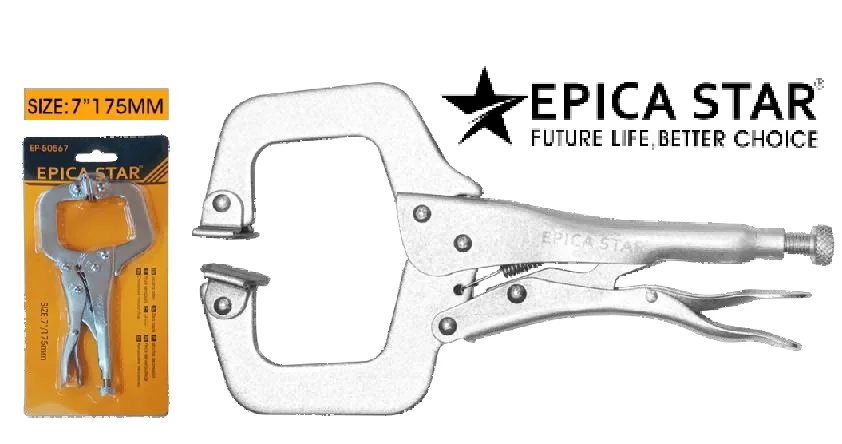Locking pliers — 7″ — Epica Star EP-50567