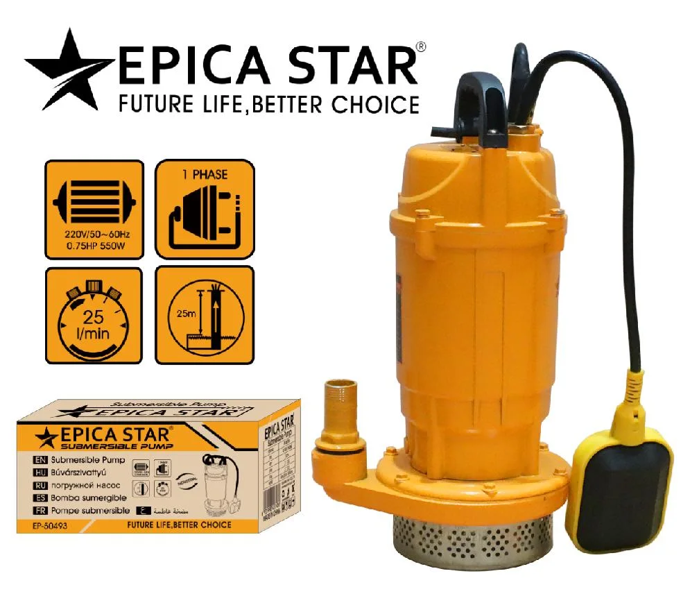 Submersible water pump — Epica Star EP-50493