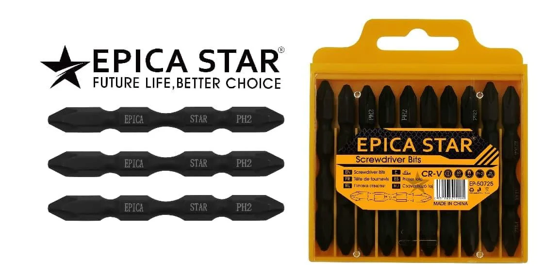 Screwdriver bits — Epica Star EP-50725