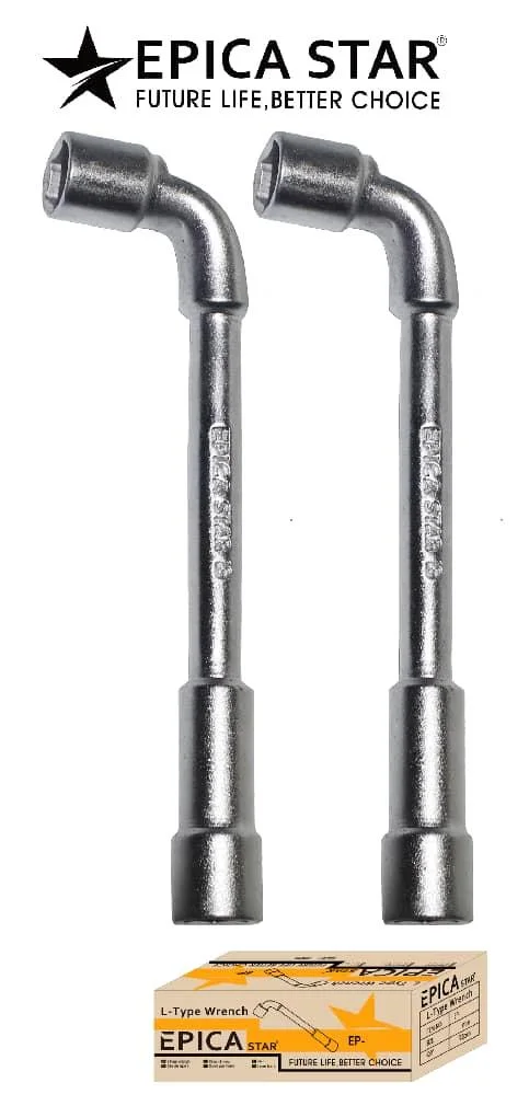 L-handle socket wrench — 10 mm — Epica Star EP-20046
