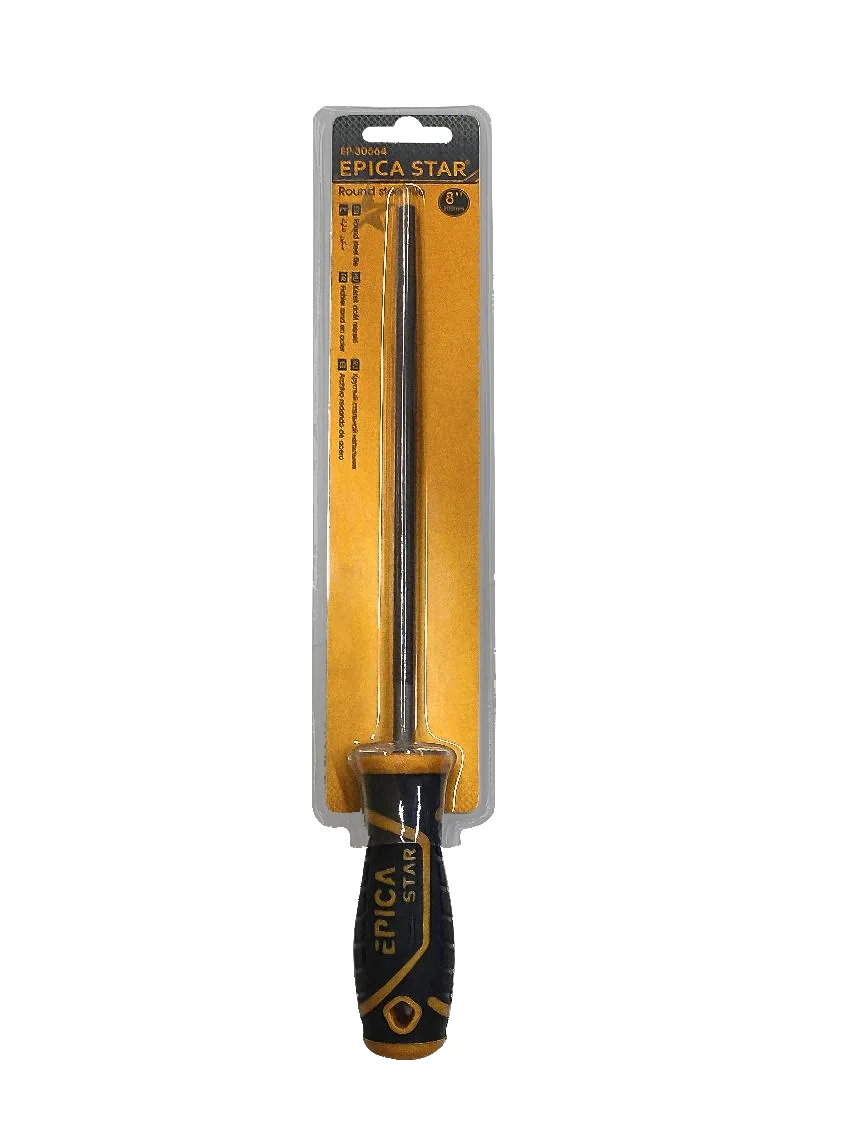 Round metal file — 8″ — Epica Star EP-30664