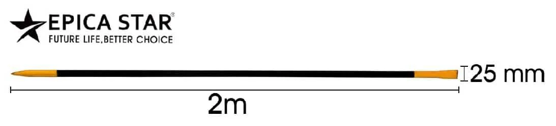 Pry bar — 2 m / 25 mm — Epica Star EP-50384
