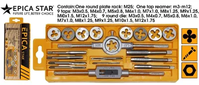 Tap & die set EP-30598
