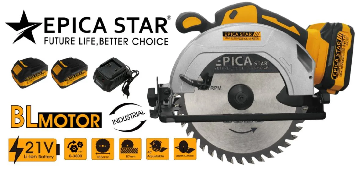 Cordless circular saw — 7″ — Epica Star EP-10115